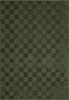 Tapis Damier vert - 6'x9'