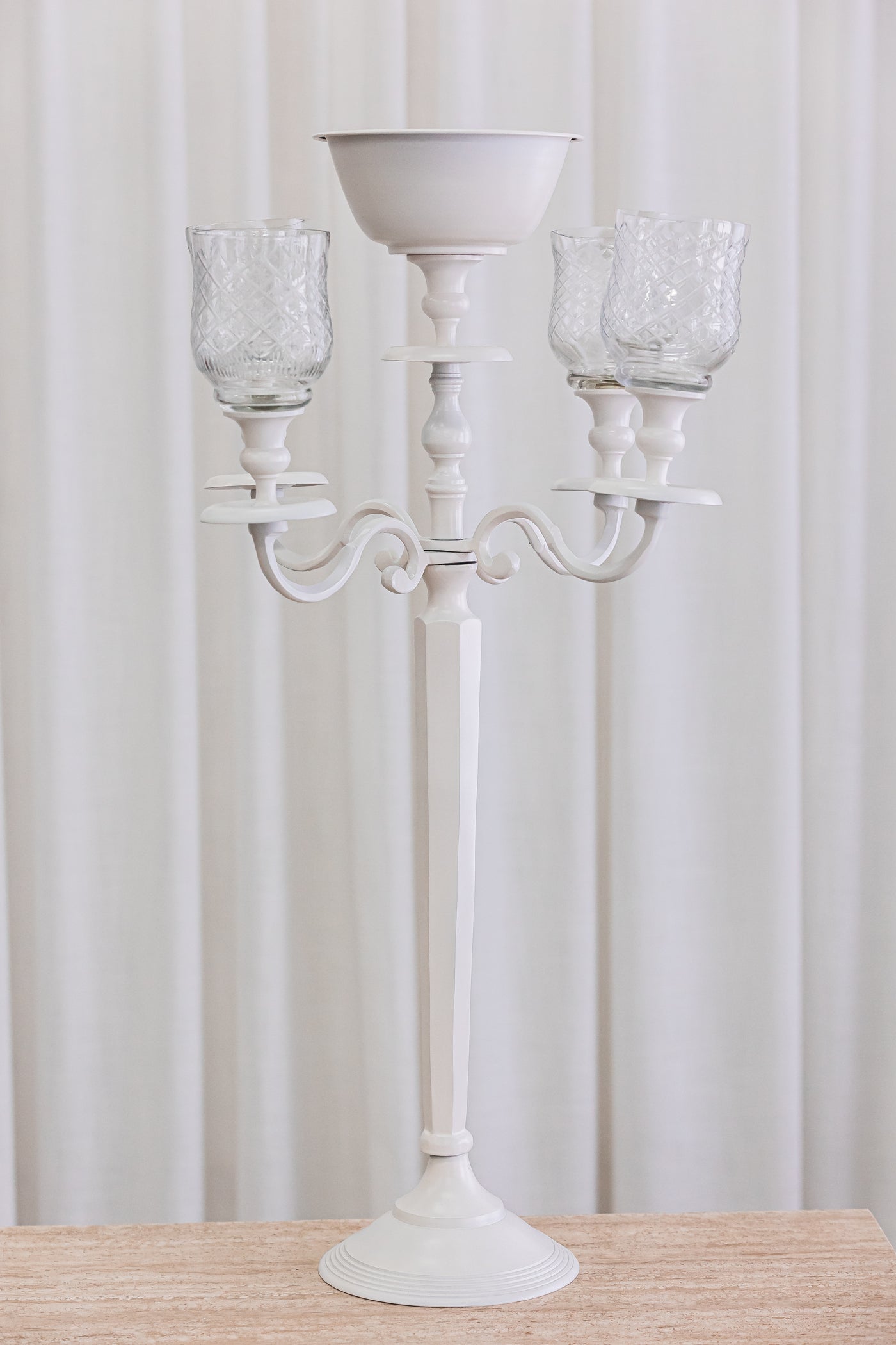 Chandelier Noblesse blanc