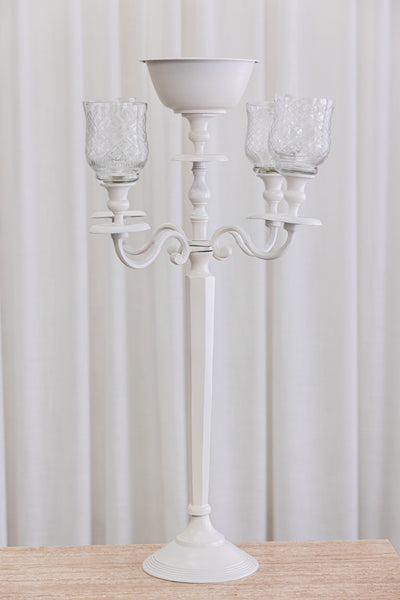Chandelier Noblesse blanc