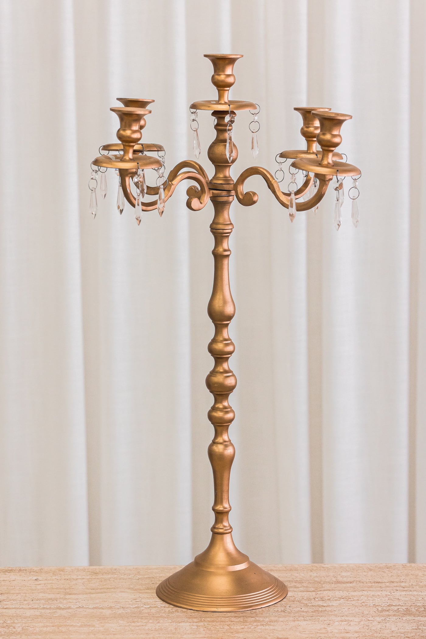 Chandelier Classique or