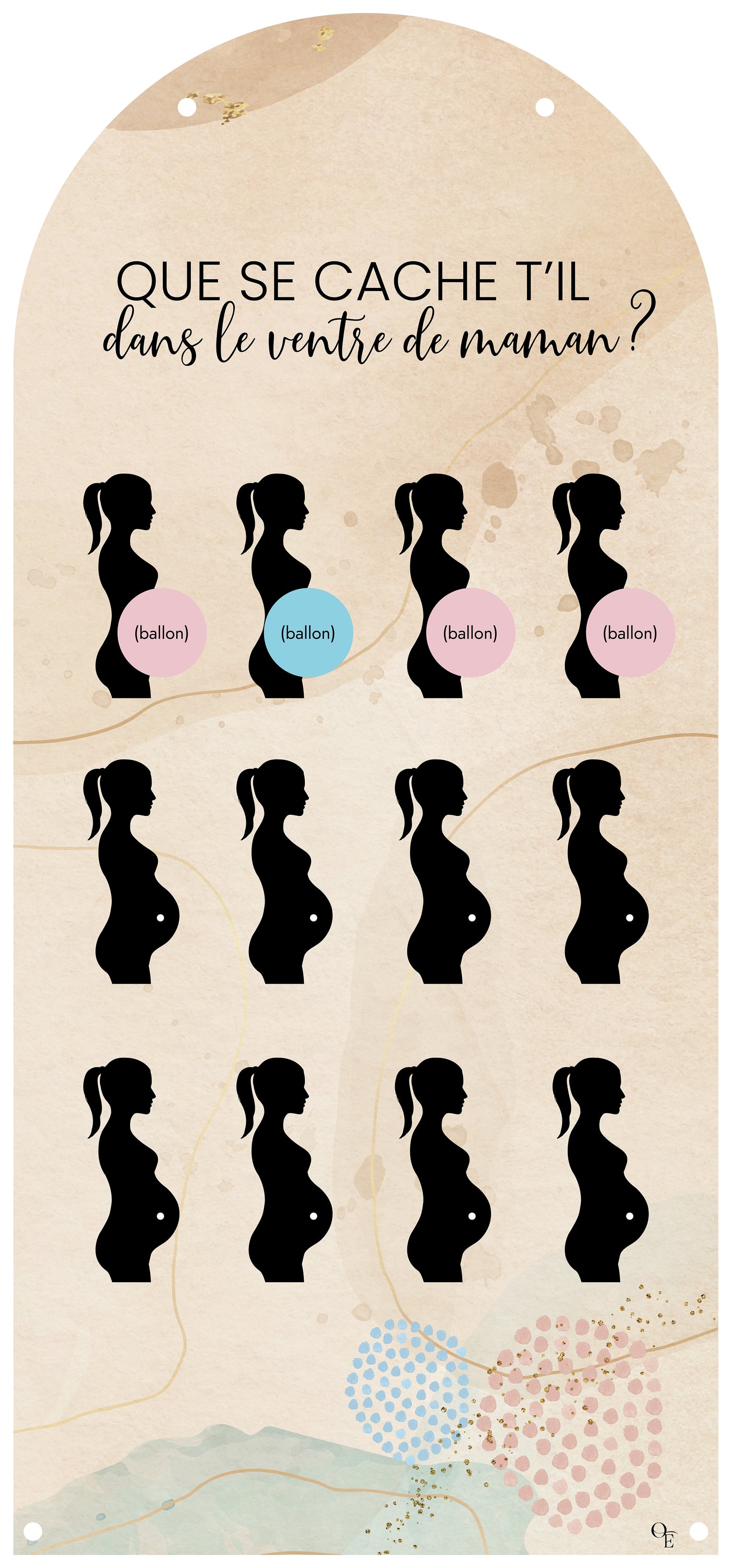 Affiches de baby Shower