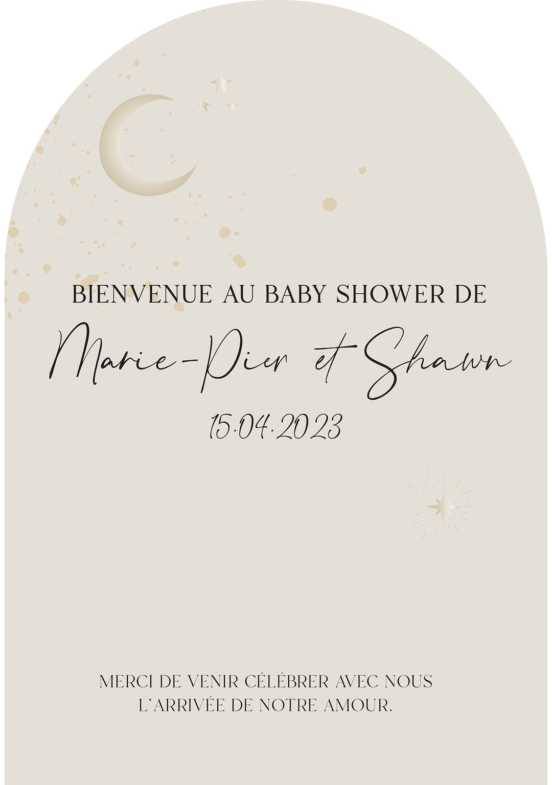 Affiches de baby Shower