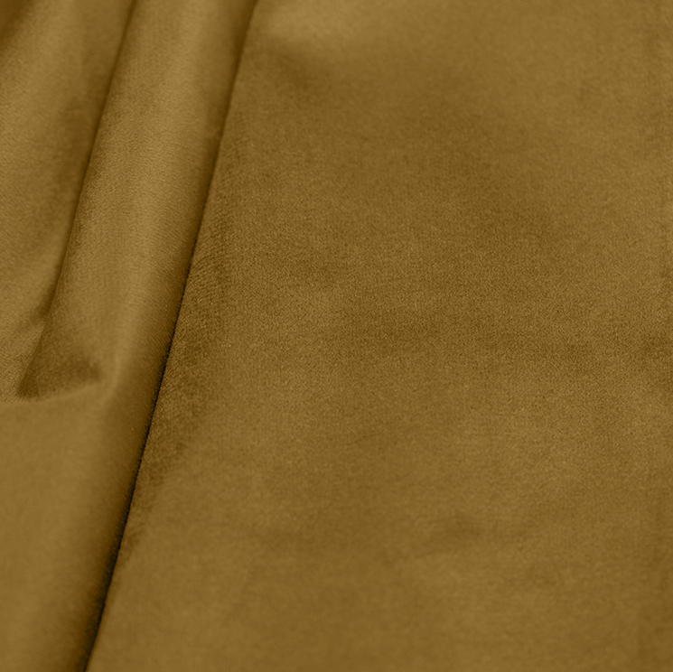 Serviette de table velours - Bronze