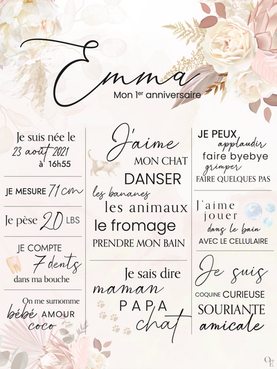 Affiches anniversaire