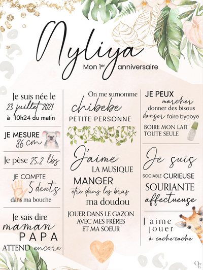 Affiches anniversaire