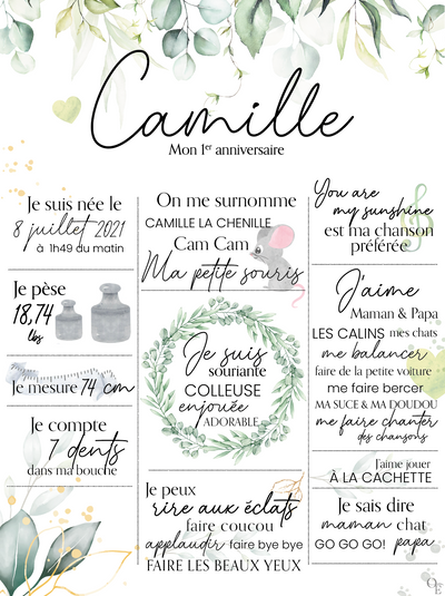 Affiches anniversaire