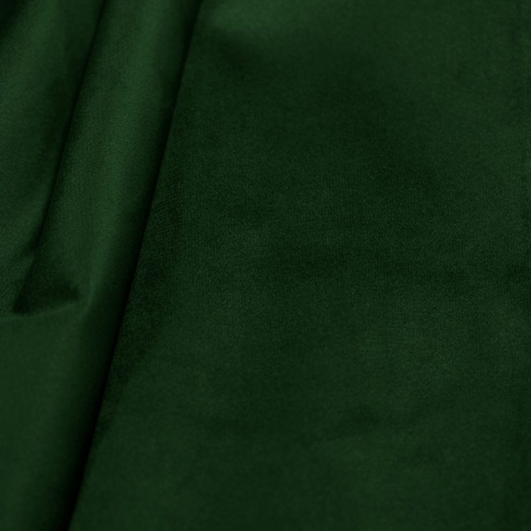 Serviette de table velours - Vert chasseur