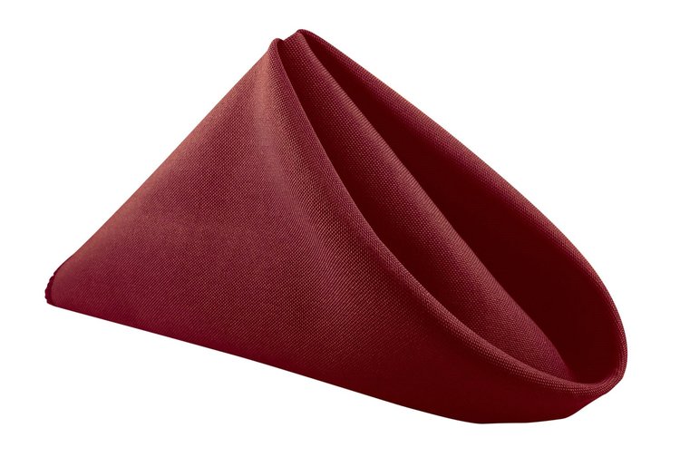 Serviette de table polyester - Bourgogne