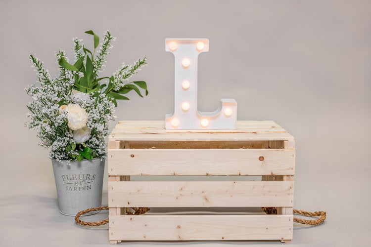 Lettres lumineuses