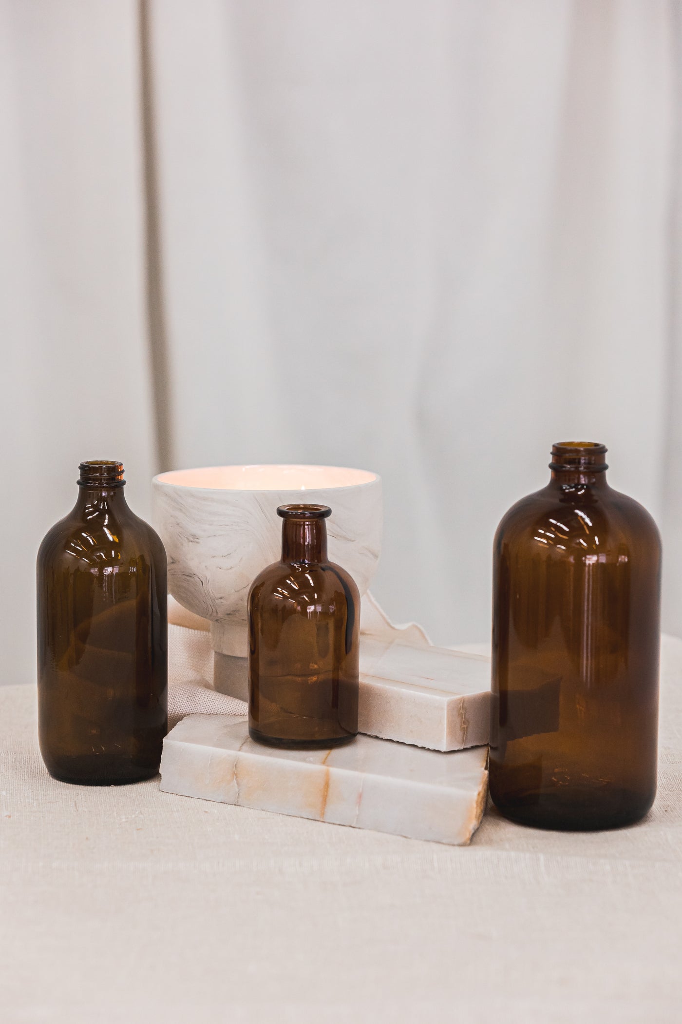 Vase ambré